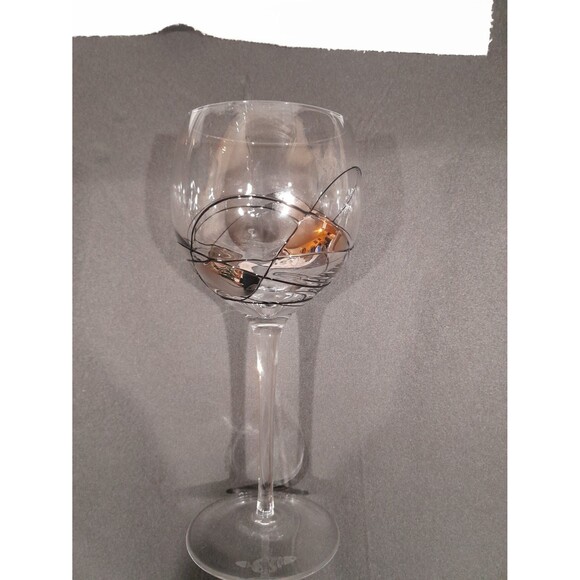 Vintage Wine Glasses, Mosaic Party Lite - Picture 4 of 4